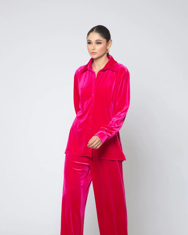 silk velvet set