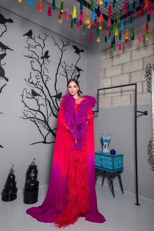 Feathers Kimono