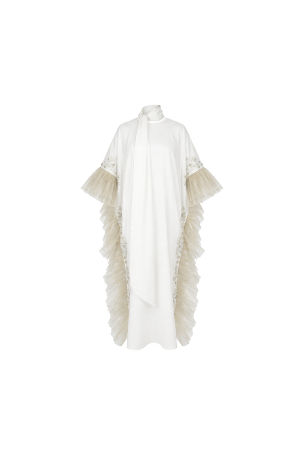 Ivory abaya