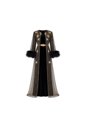 Fadar butterfly abaya