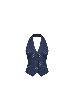Dot Halter Vest