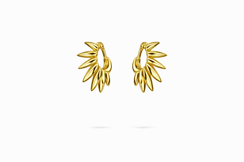 sunrays bloom earrings