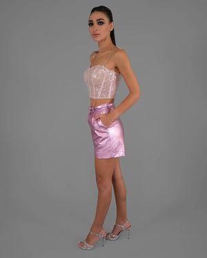 Pink La Rosa Corset