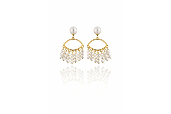 Pearl Cascade Earrings