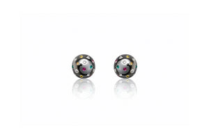 cosmo silver earrings