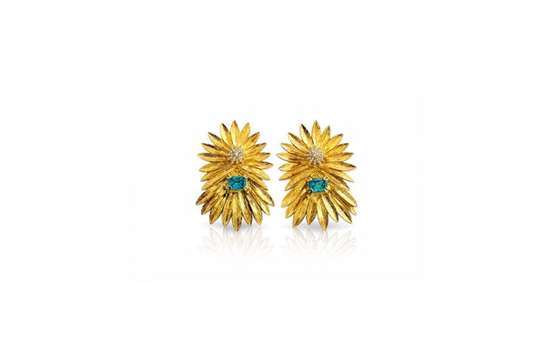 Golden Bloom Earrings