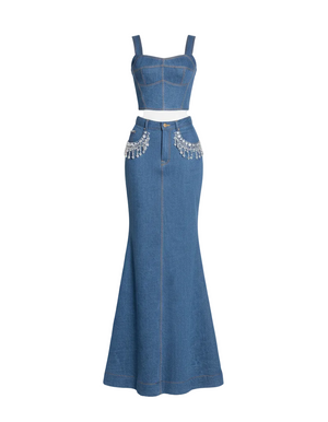 Denim Bustier
