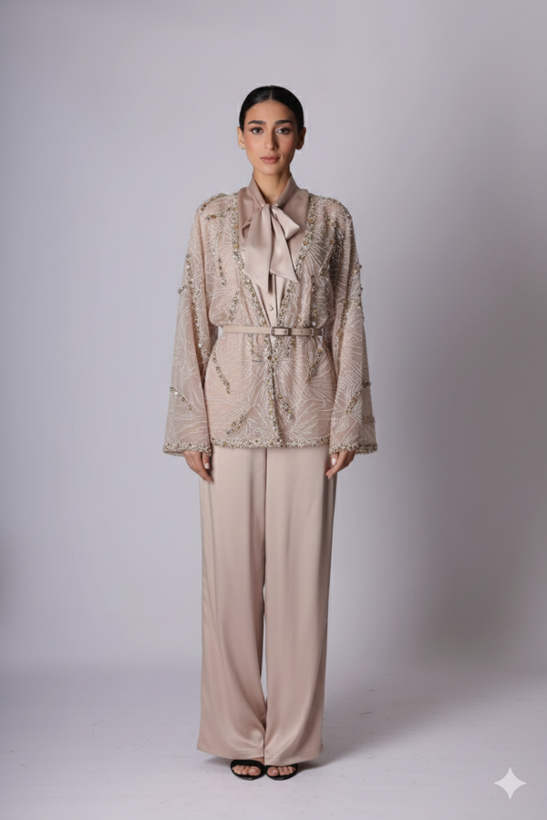Kaftan-Silk Set