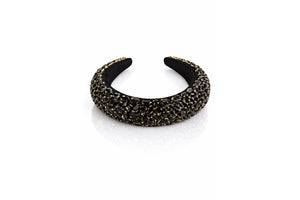 Noir Embellished Headband