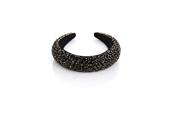 Noir Embellished Headband