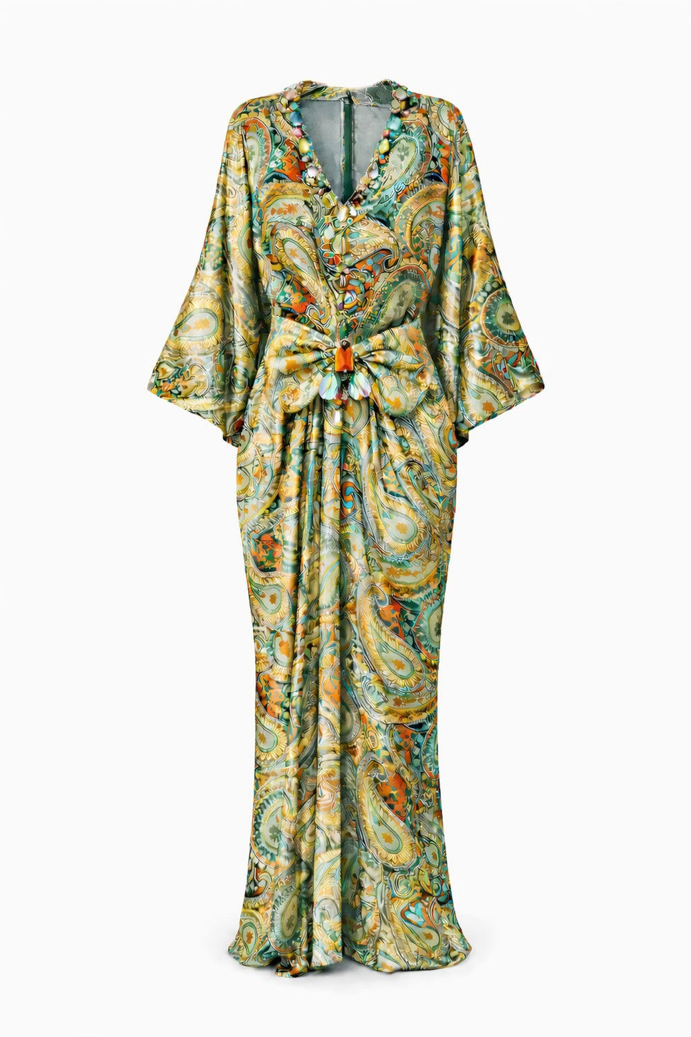 Silk Velvet Mandela Abaya