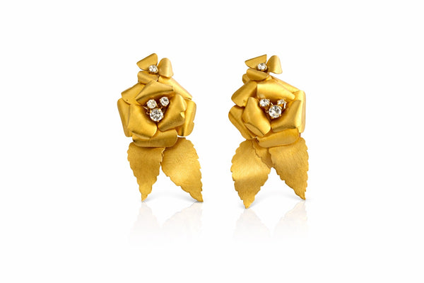 rosy earrings