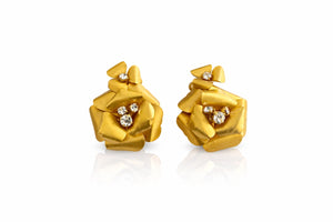 rose earrings