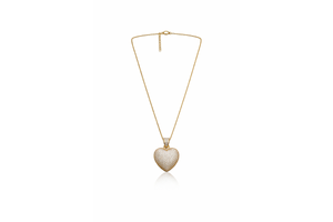 Crystal Heart Pendant Necklace