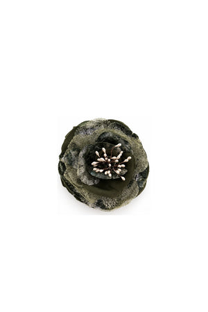 Olive Noir Brooch