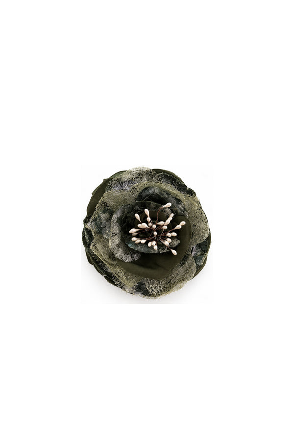 Olive Noir Brooch