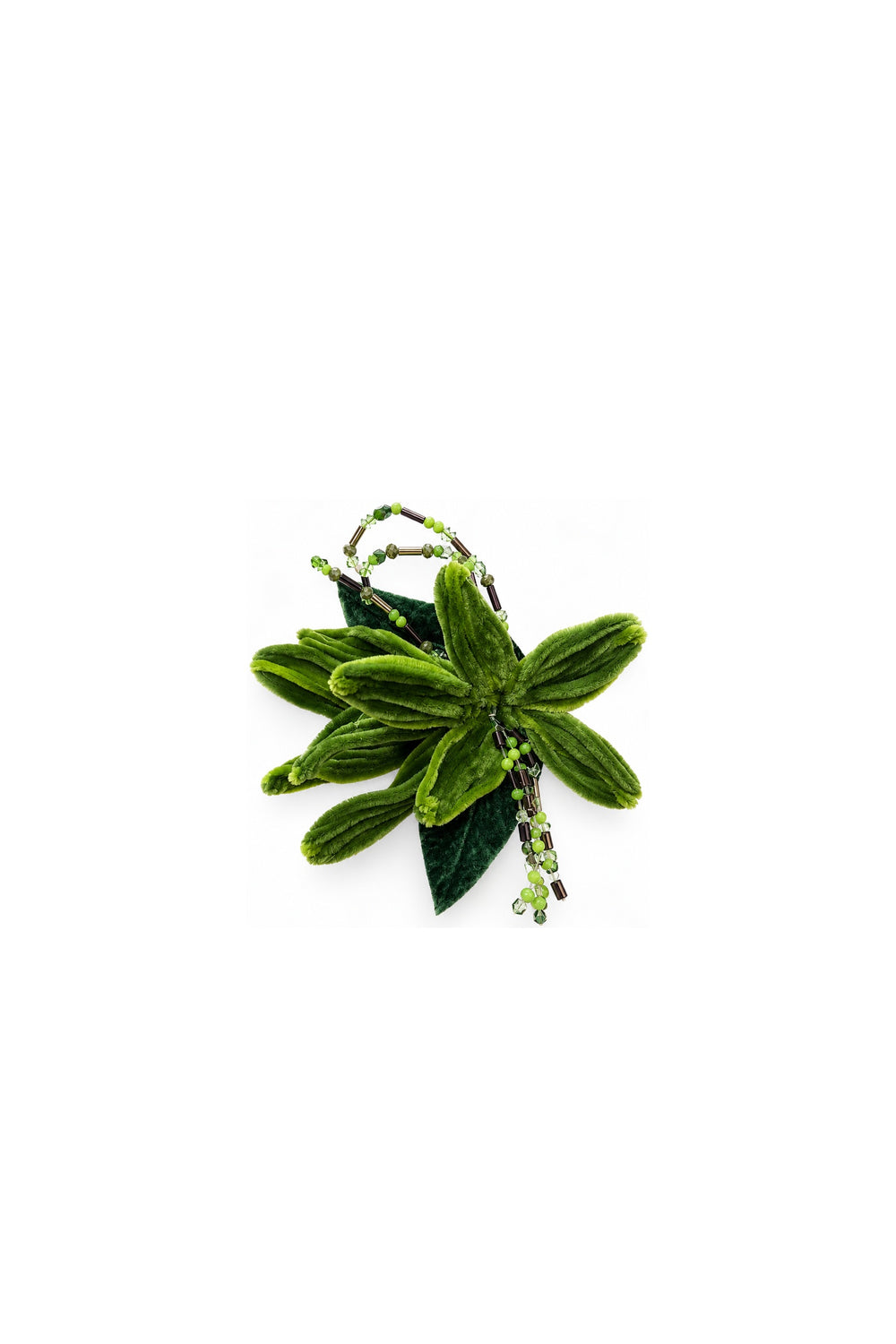 Emerald Bloom Brooch