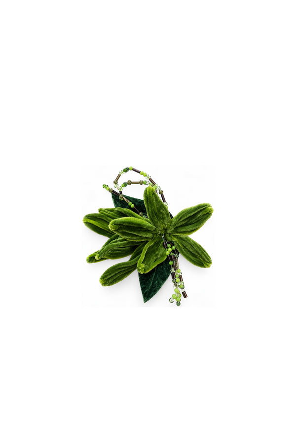 Emerald Bloom Brooch