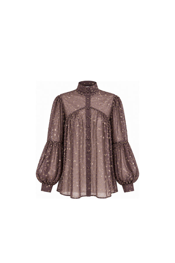 Violet Stardust Blouse