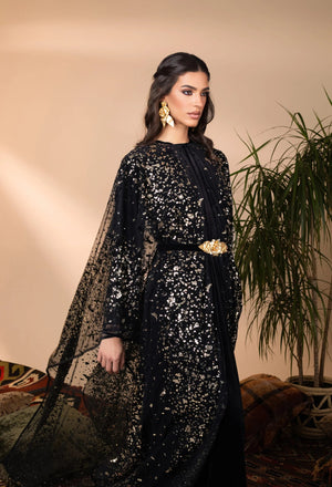 butterfly sequin abaya