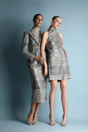 Serpentine Sequin Suit