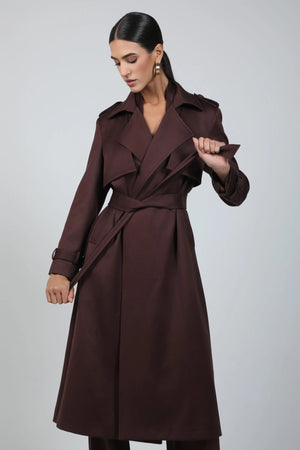 Chocolate joukh Trench Jacket