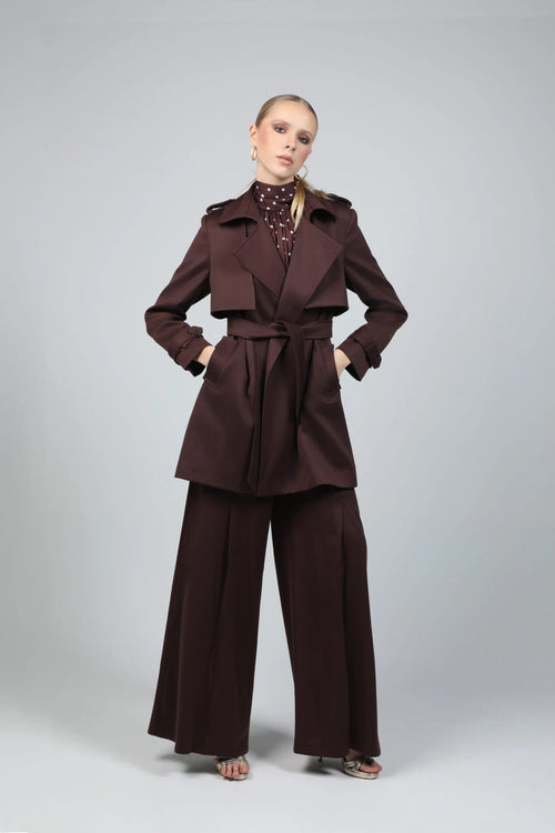 Marron Trench
