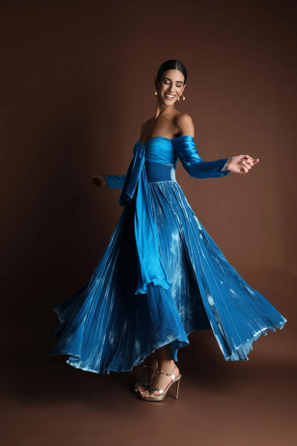 Blue Symphony Dress