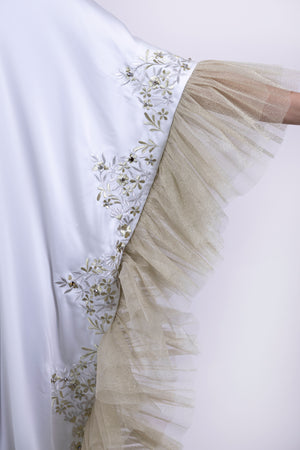 Ivory abaya