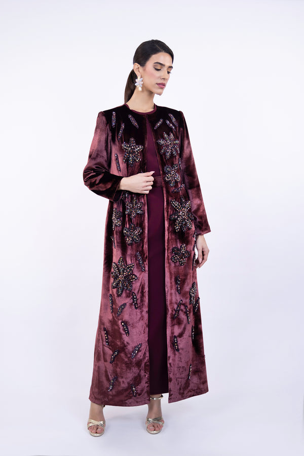 Rose abaya