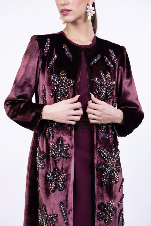 Rose abaya