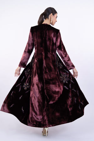 Rose abaya