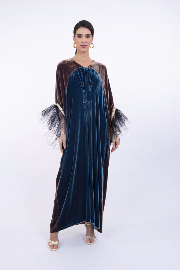 Emerald Shadow abaya