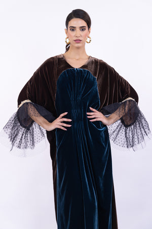 Emerald Shadow abaya
