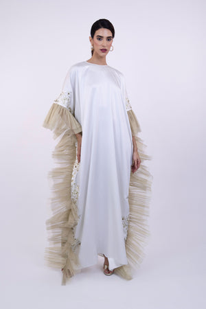 Ivory abaya