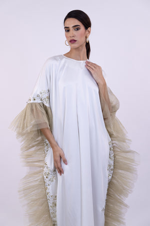 Ivory abaya