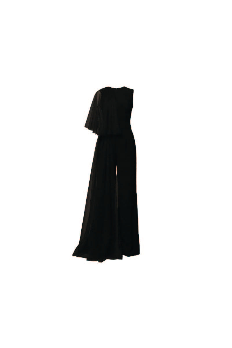 Chic Noir Jumpsuit