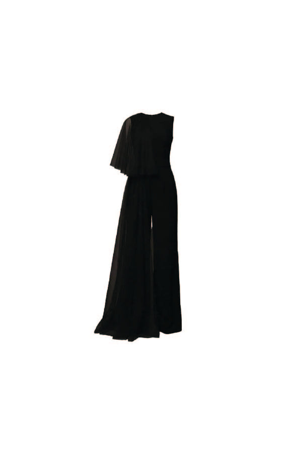 Chic Noir Jumpsuit