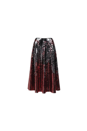 Crimson Glow Skirt