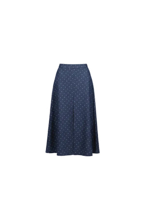 Dot A-Line Skirt