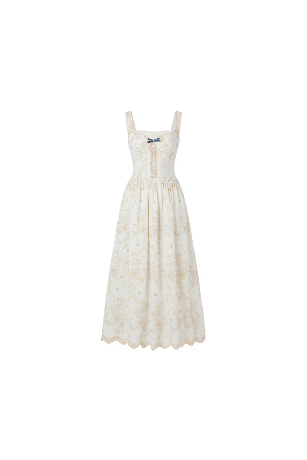 Buttercream Lace Midi