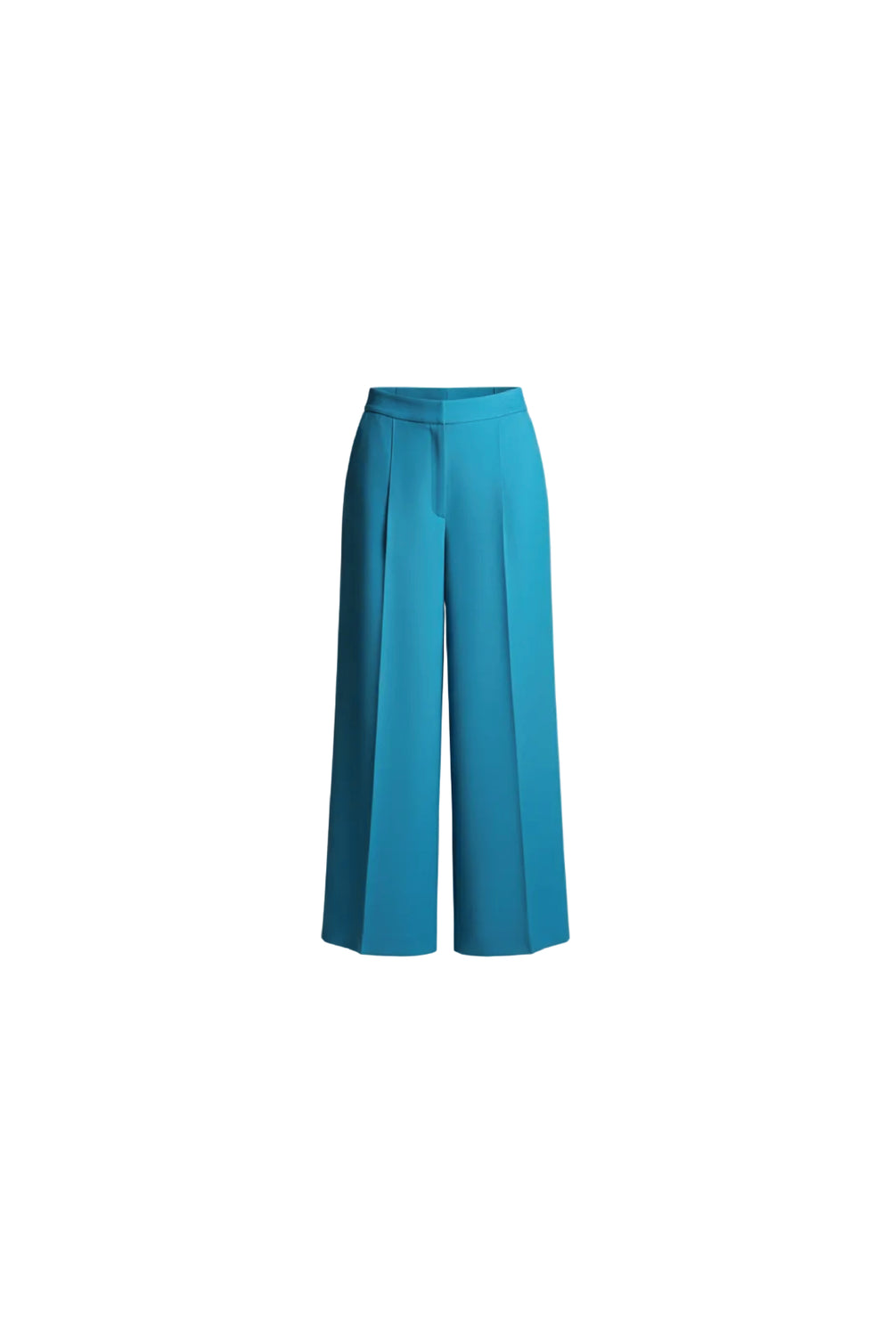 Teal Pleat Pants