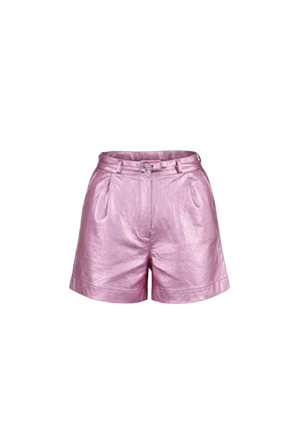 La Rosa Leather Shorts