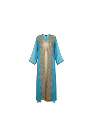 Morrocan Turqoise Kaftan