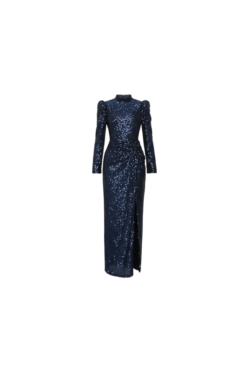 Slit Glittery Dress