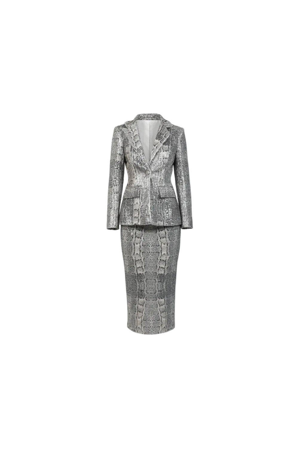 Serpentine Sequin Suit