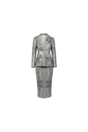 Serpentine Sequin Suit