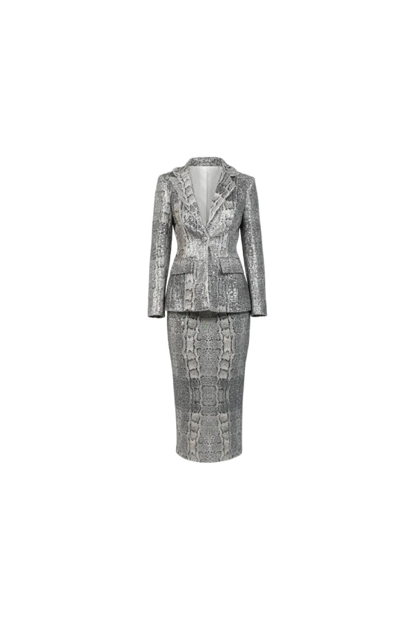 Serpentine Sequin Suit