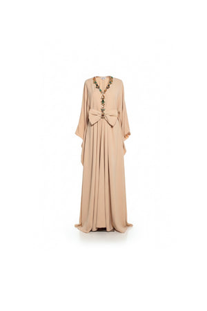 Dress Kaftan with a bow