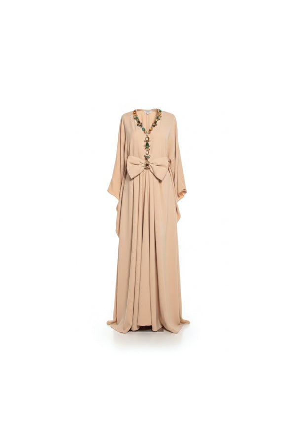 Dress Kaftan with a bow